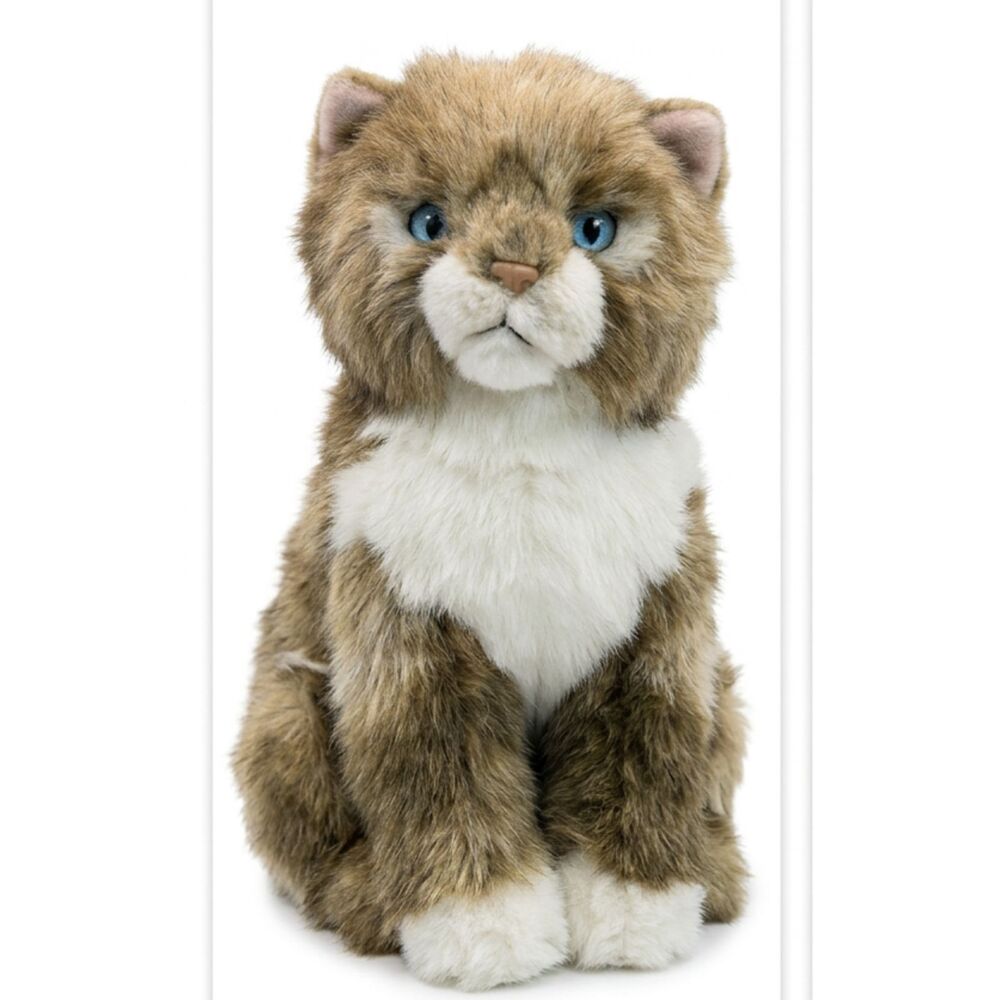 NWT Russ Caress Soft Pets Cat Plush Handmade in Korea Style 6426 Collectible